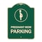 Signmission Pregnant Mom Parking With Graphic Heavy-Gauge Aluminum Architectural Sign, 24" x 18", G-1824-23274 A-DES-G-1824-23274 - alternate 1
